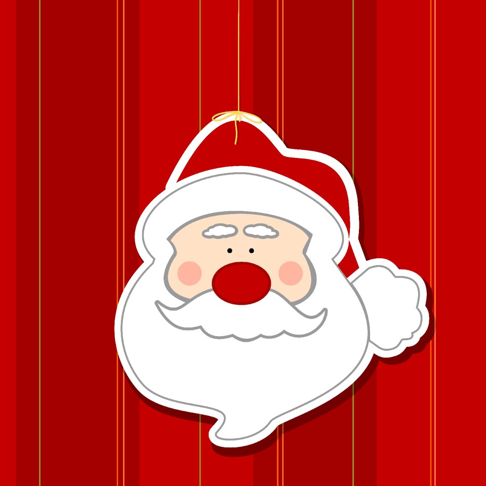 Wallpaper greeting decoration