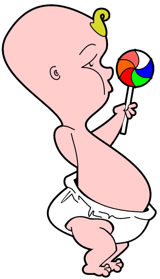Child diaper eat