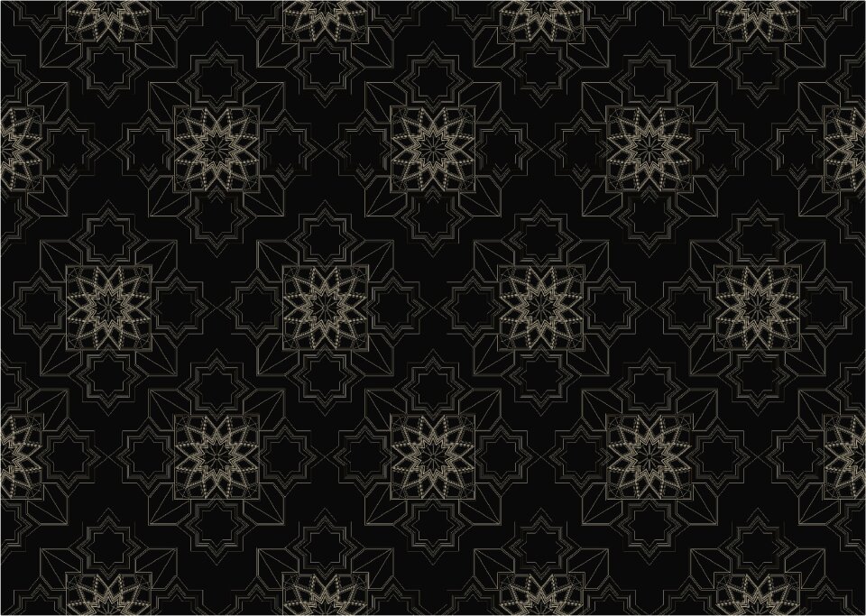 Ornament abstract dark
