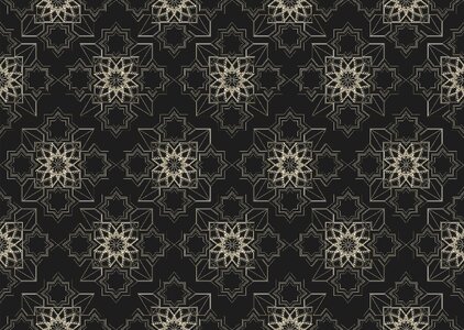 Ornament abstract dark