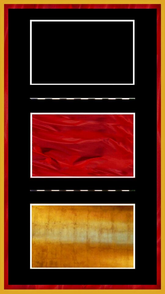 Flag gold home