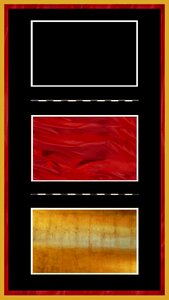 Flag gold home