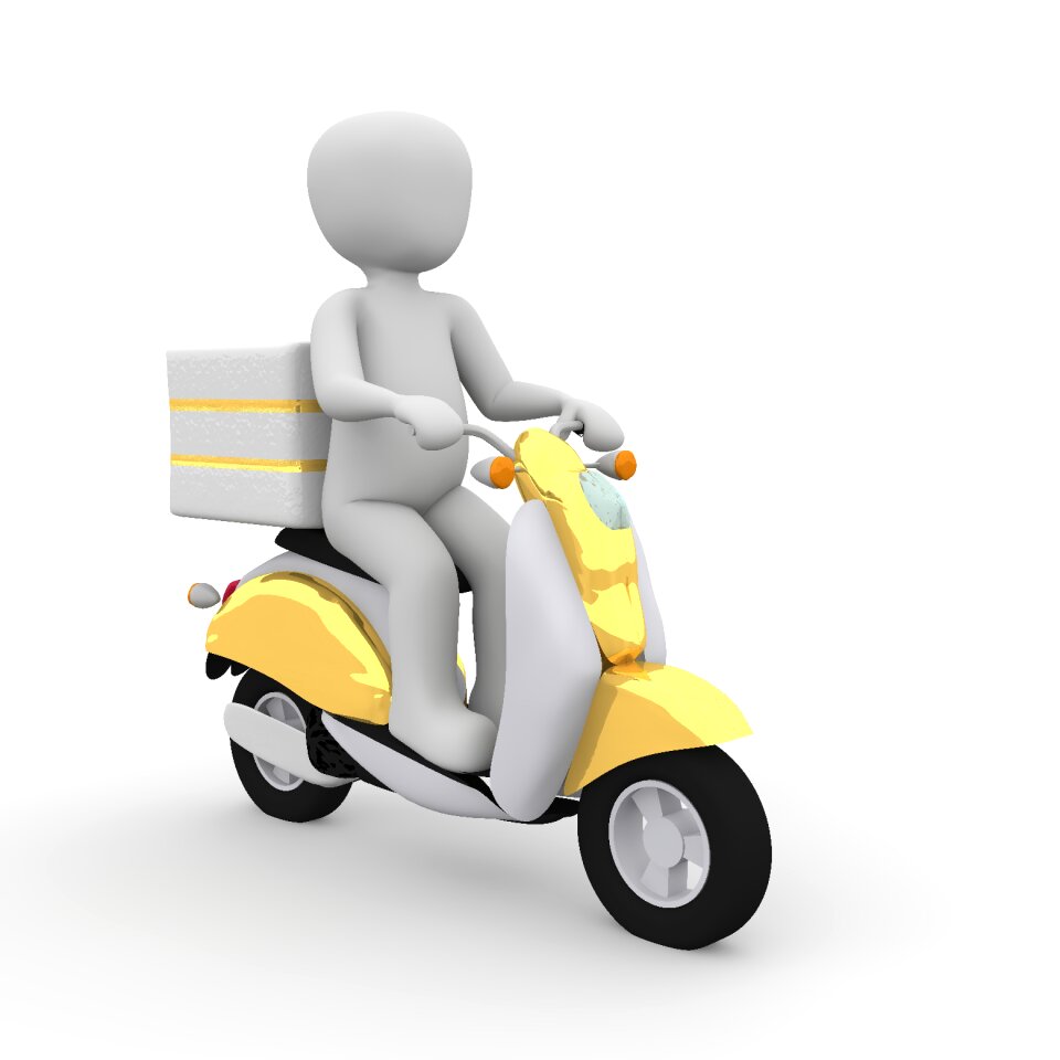 Motorcycle drive Free illustrations