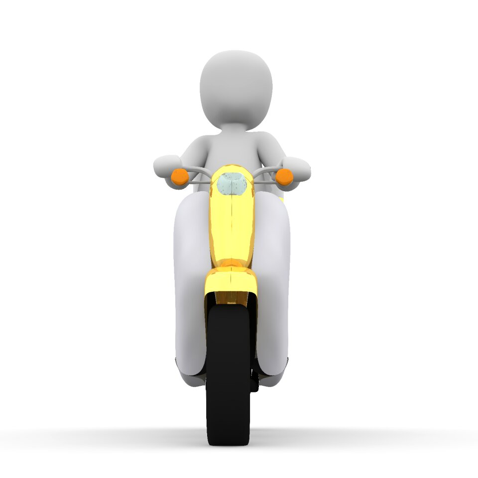 Motorcycle drive Free illustrations