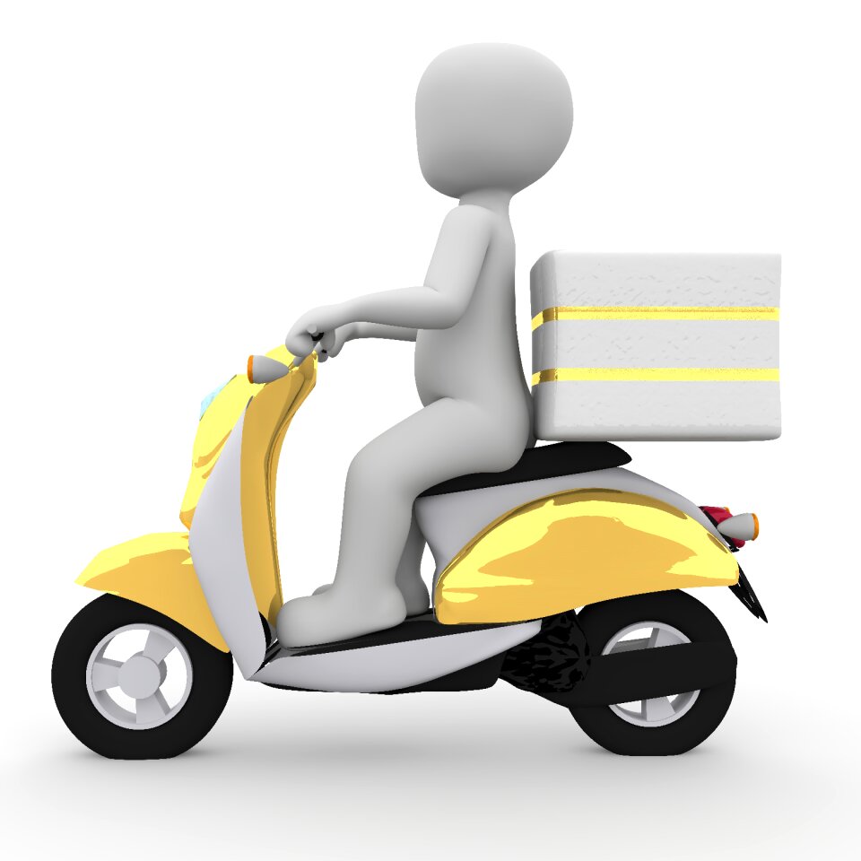 Motorcycle drive Free illustrations