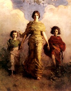 Vintage abbott thayer 1892