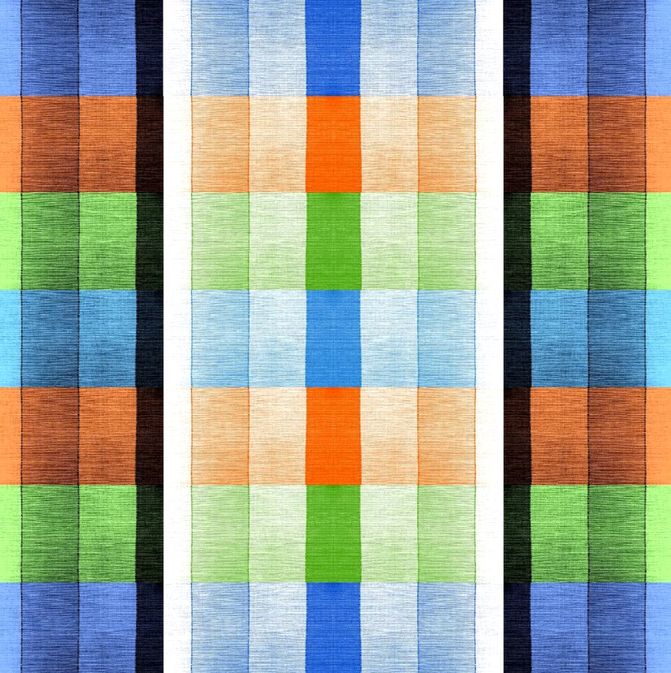 Cotton smooth blue