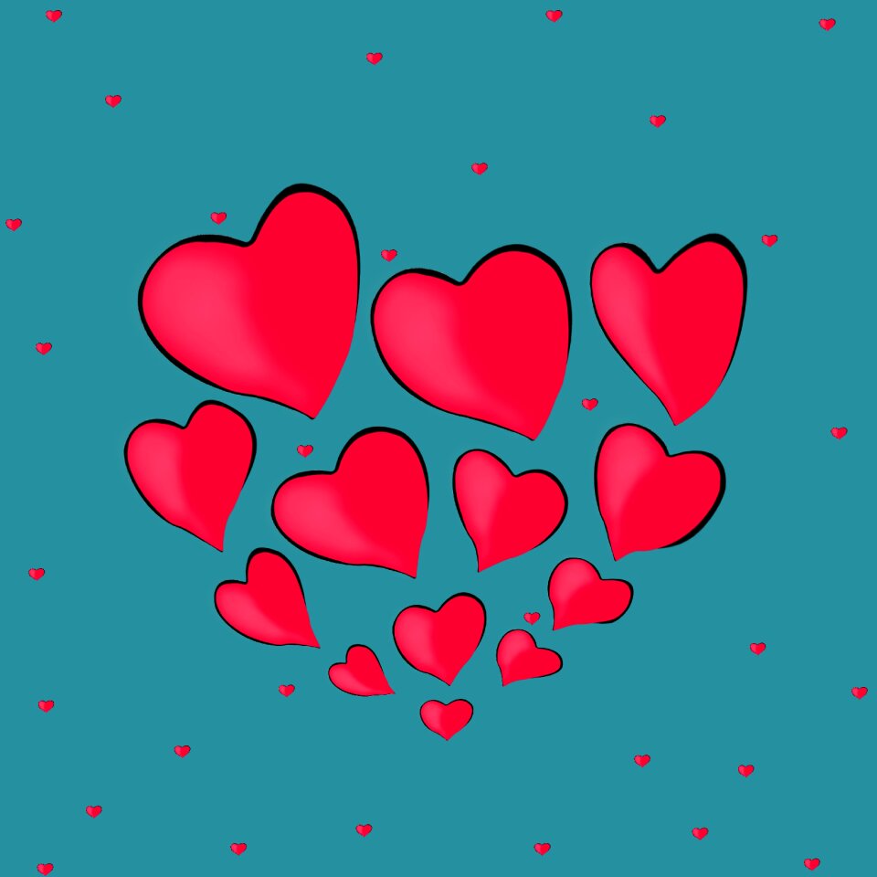 Heart red hearts red heart
