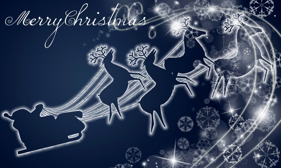 Holiday greeting celebration