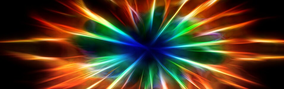 Structure lines explosion