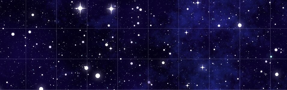 Star grid starry sky