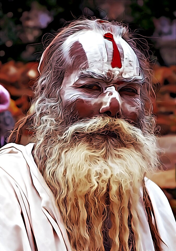Beard face gimp