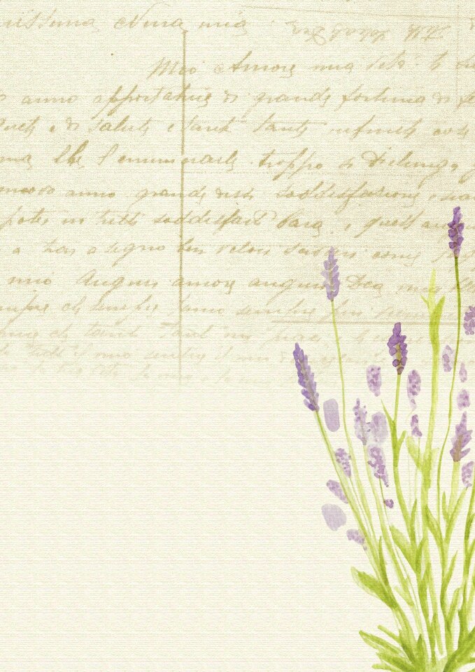 Flower romantic background design