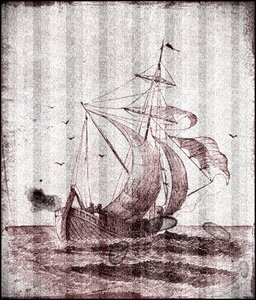 Art sea sailing