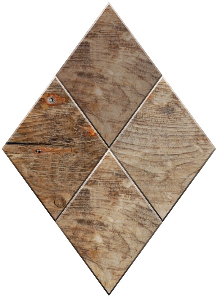 Design geometric diamond pattern