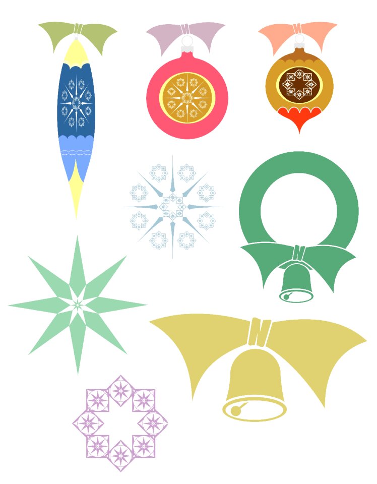 Festive background greeting decoration