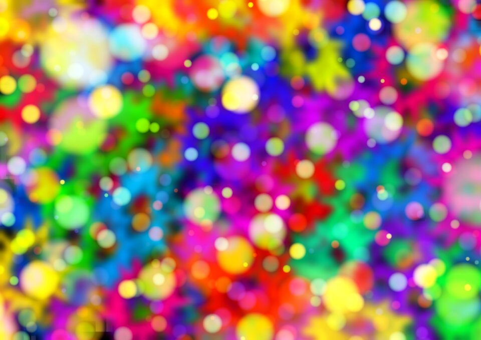 Light points out of focus
