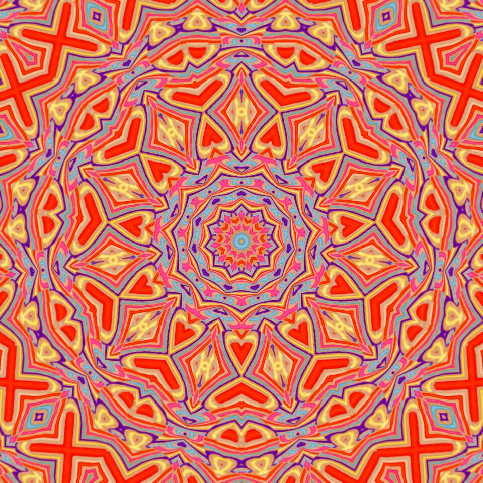 Heart colorful background colorful