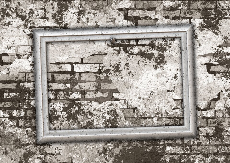 Plaster old brittle