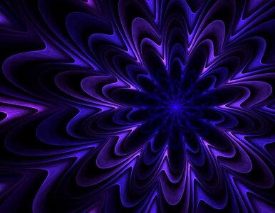 Digital fantasy flower