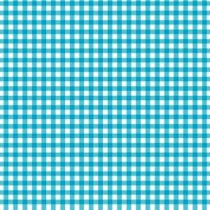 Blue white checkered
