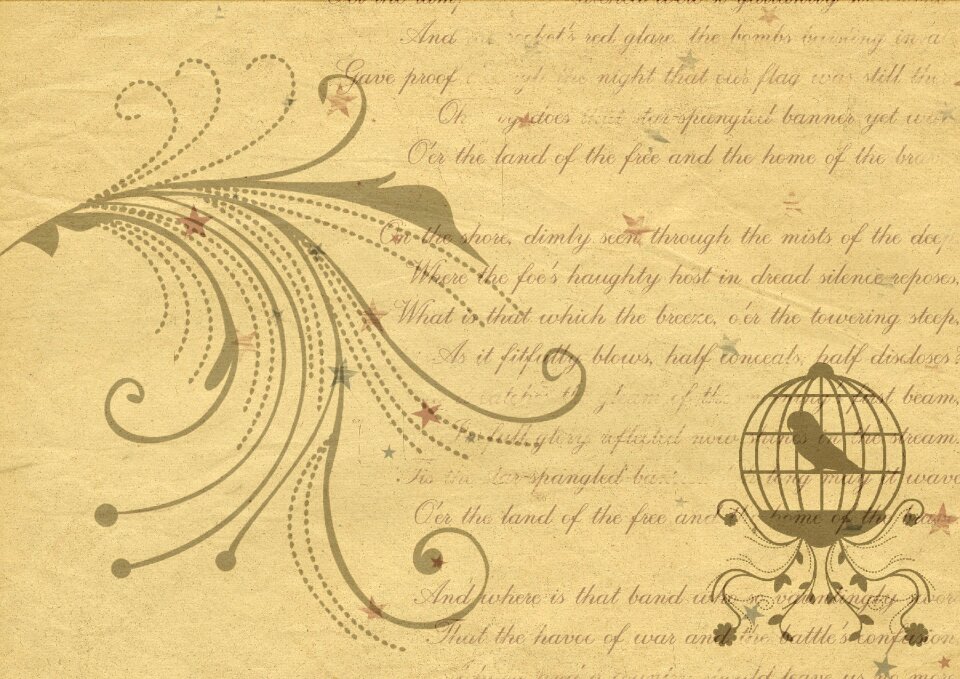 Background old parchment