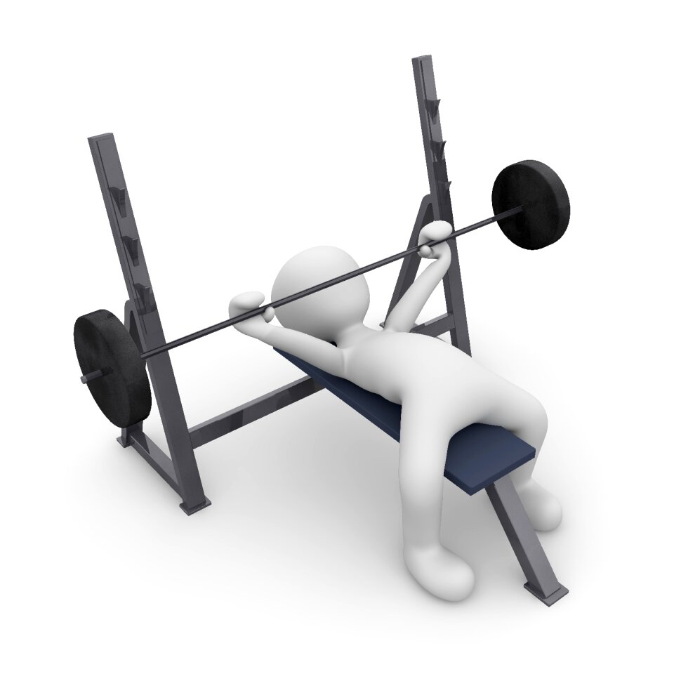 Fitness training sporty