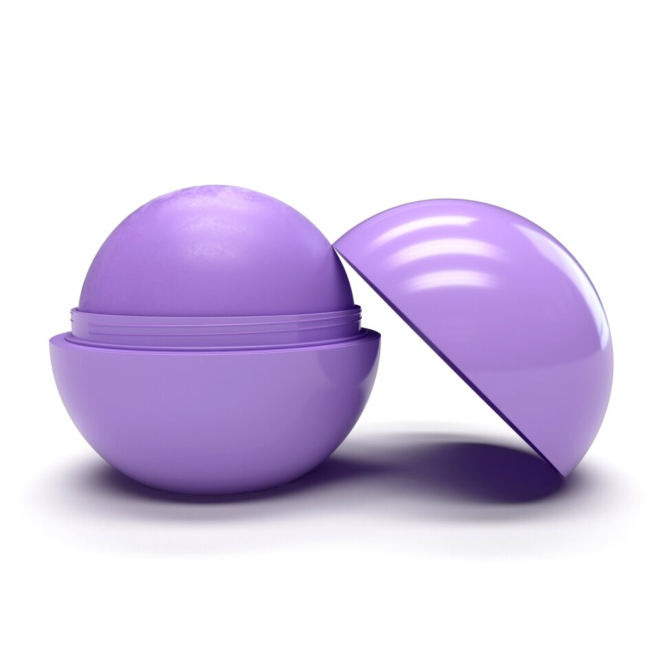 Lips balm abstract