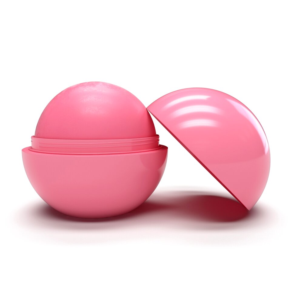 Lips balm abstract