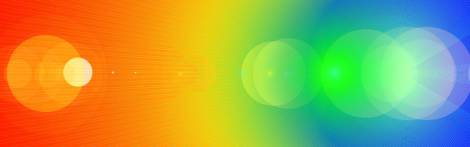 Bokeh flare light