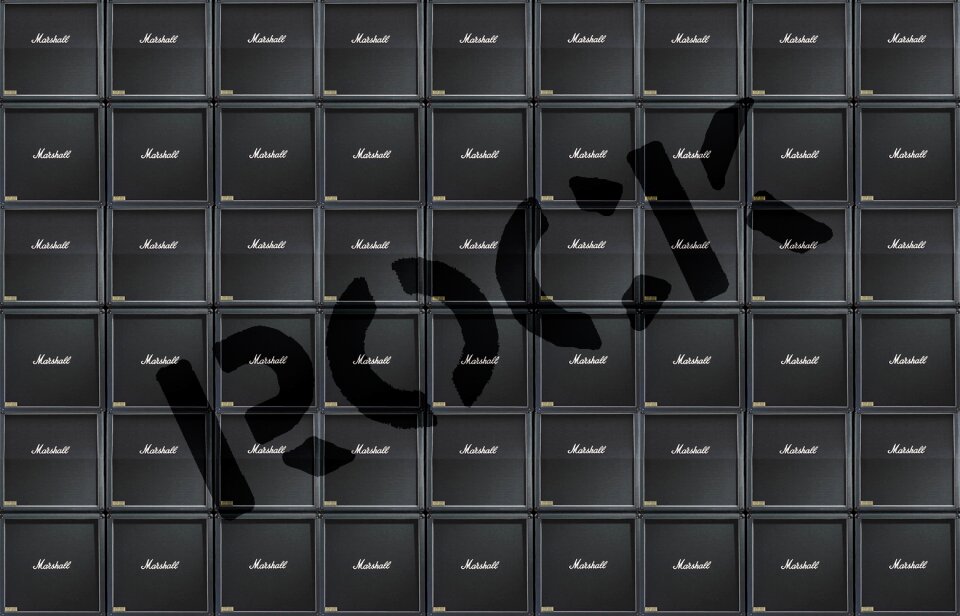 Rock music sound guitar