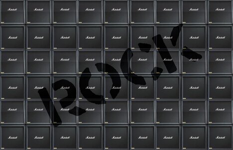 Rock music sound guitar