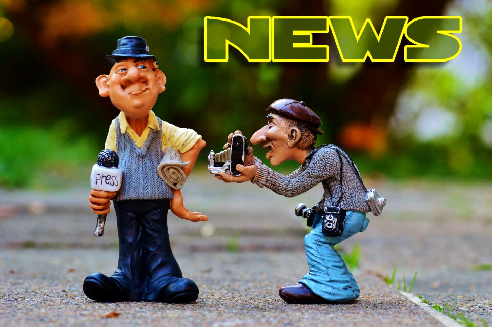 News headlines journalism