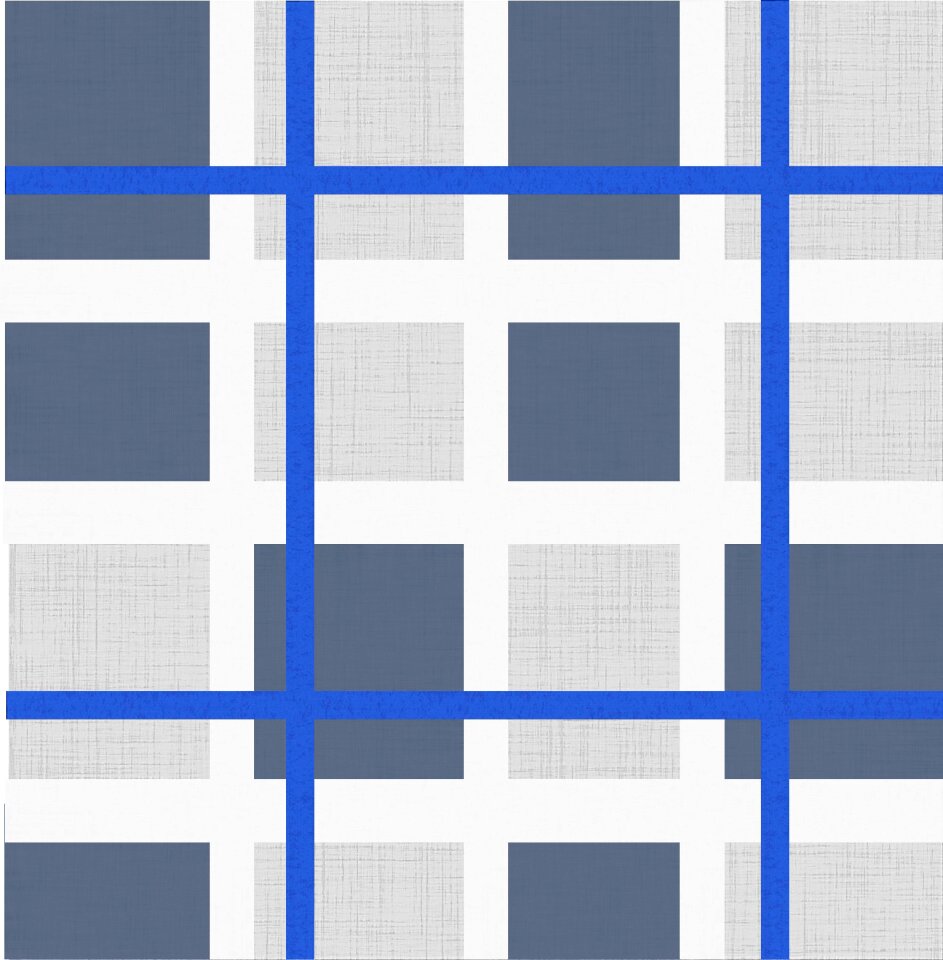 Pattern blue grey