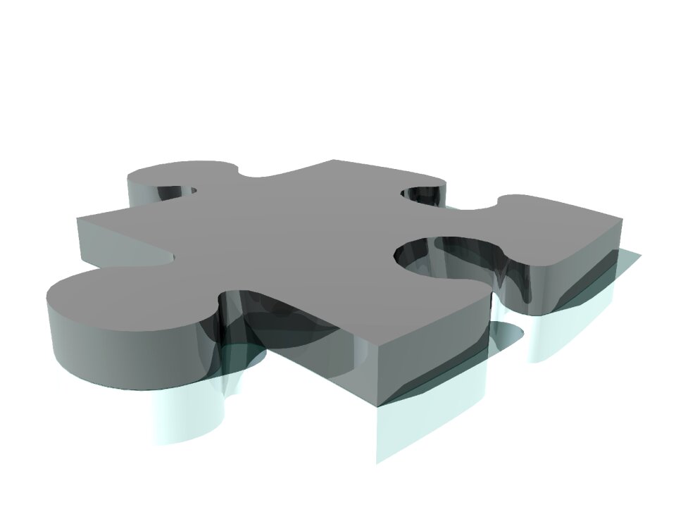 Piece render jigsaw puzzle