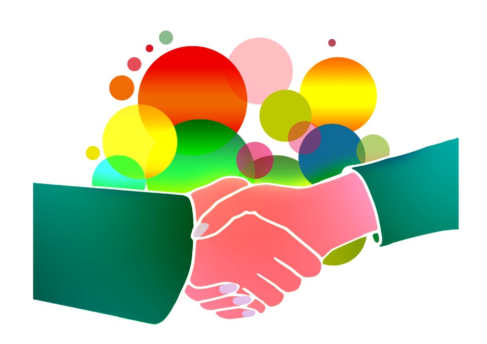 Cooperation team friendship