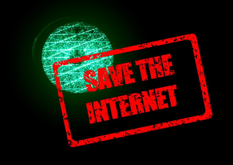 Stamp net neutrality symbol