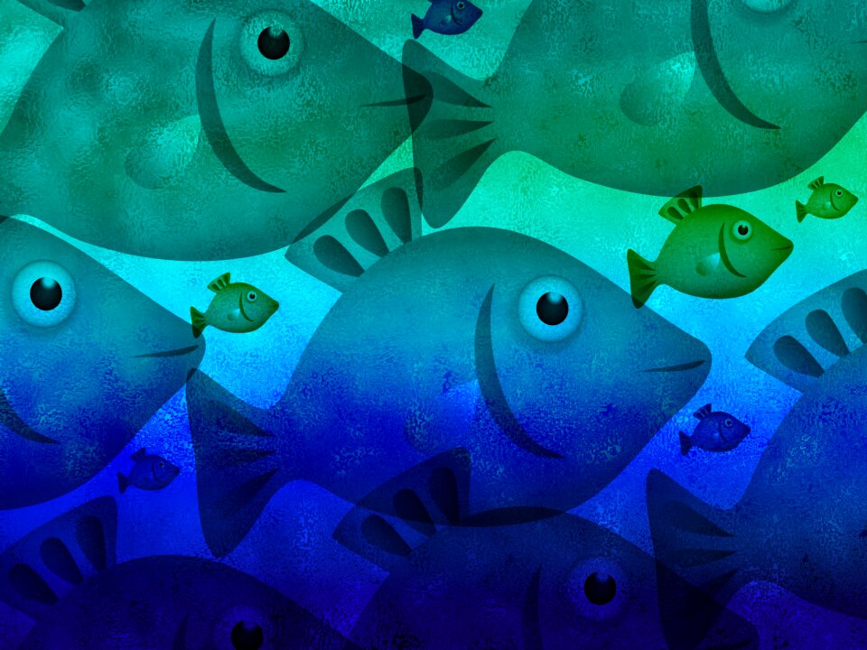 Marine life water
