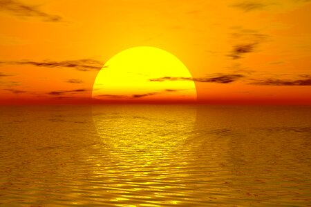 Nature sunset background Free illustrations