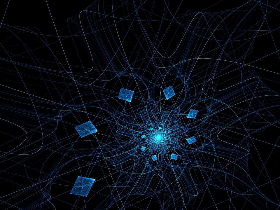 Blue bright design