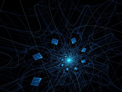 Blue bright design