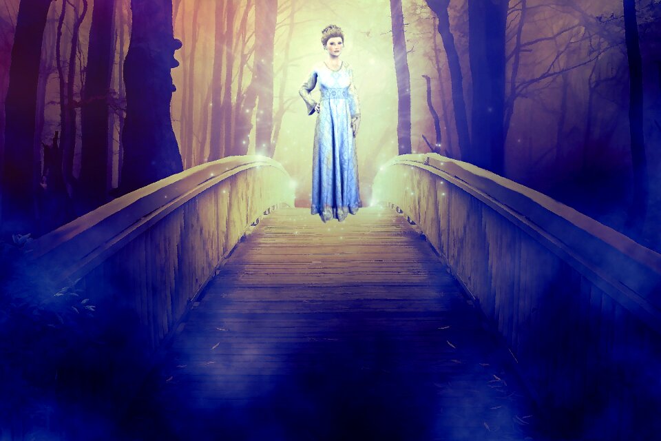 Appearance mystical bridge