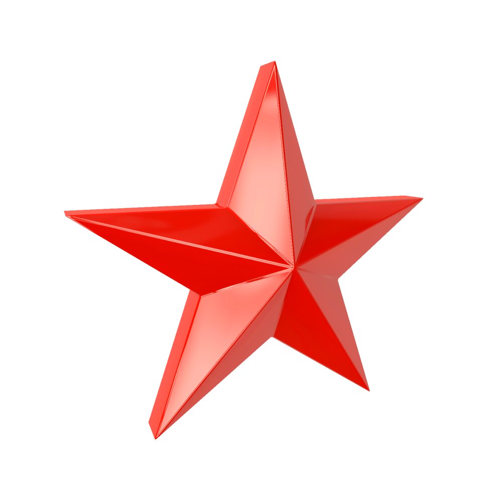 Characters 3d star