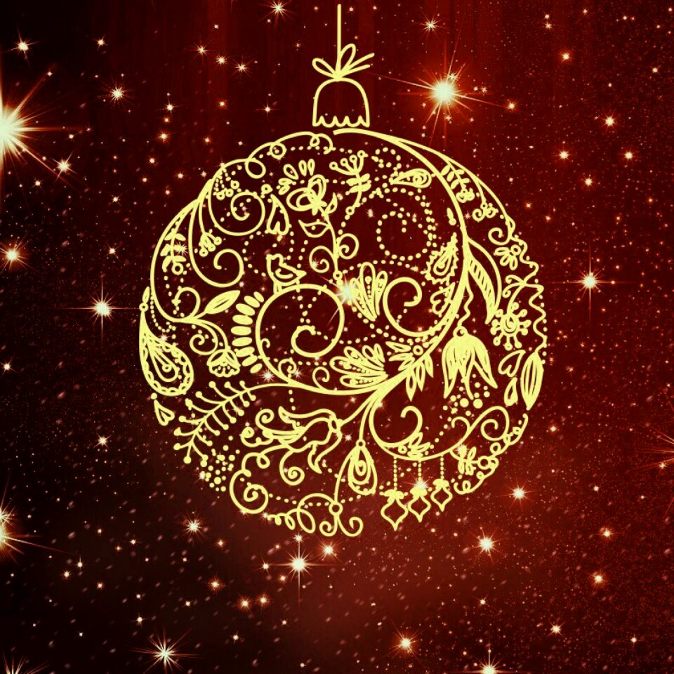 Weihnachtsbaumschmuck christmas ornament sparkle