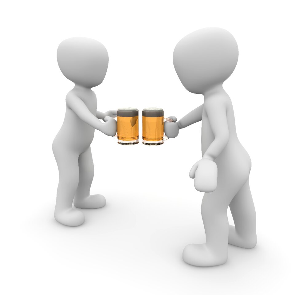 Wheat beer glass drink alcohol
