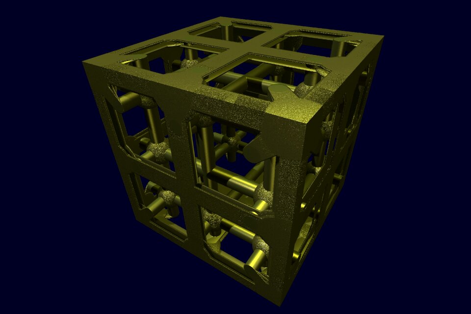Metal 3d shape
