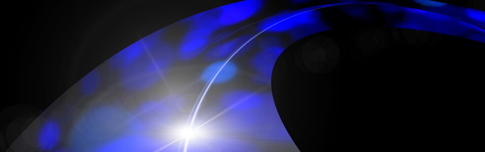 Wave line blue