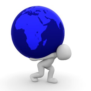 Planet environment symbol