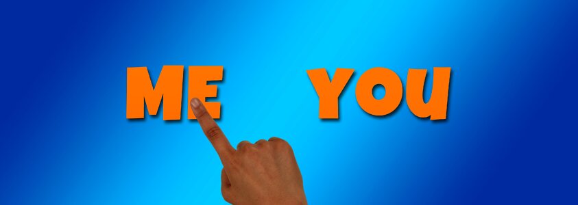 You and finger