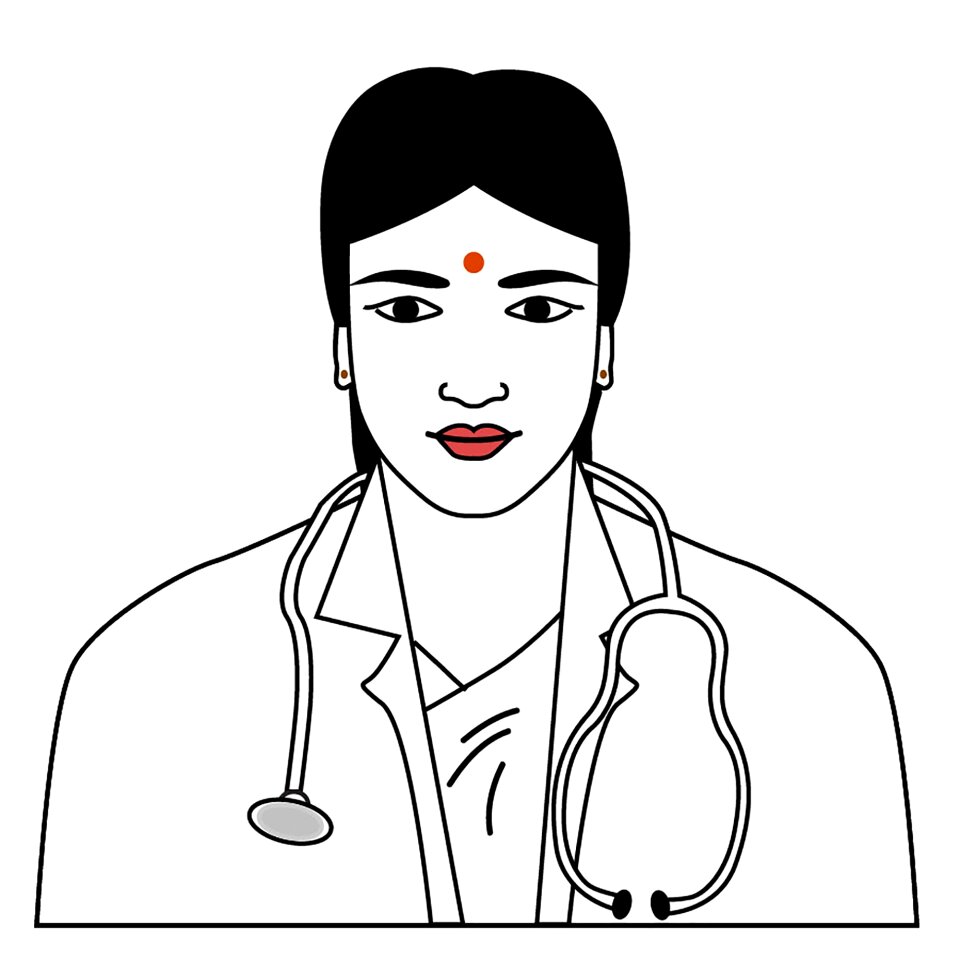 Indian female portrait
